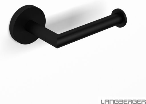 Langberger Papierhalter Schwarz