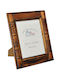 Sinialo Wooden Photo Frame With Brown Frame
