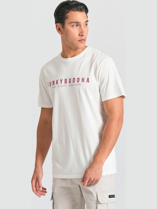 Funky Buddha T-shirt Λευκό