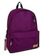Monochrome Schulranzen Rucksack Junior High-High School Lila 22lt 32 x 17 x 42cm