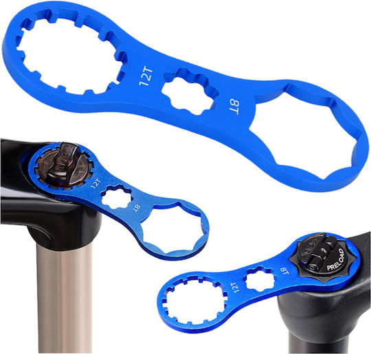 Ключ за амортисьор на велосипед Double Shock Sr Suntour Rst 8t 12t
