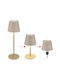 Globo Lighting Table Lamp with Beige Shade and Base