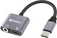 Sandberg Converter USB-C male to USB-C female 1pcs (136-67)