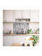 Grey Cementines Προστασία Τοίχου Εστιών Κουζίνας 67285 Ango-67285