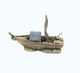 Segelboot-Dekoration 30x10x20