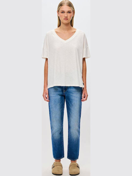 Women's Oversized White T-shirt