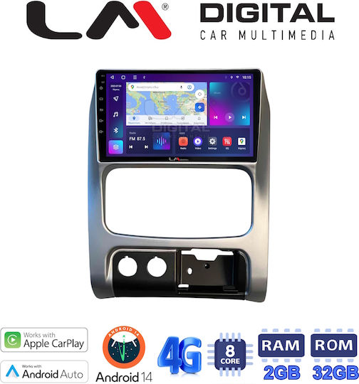 LM Digital Car Audio System for Jeep Cherokee / Liberty 2002-2007 (Bluetooth/USB/WiFi/GPS/Apple-Carplay/Android-Auto)