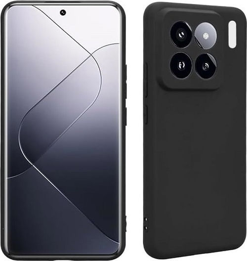 Back Cover Σιλικόνης Μαύρο (Xiaomi 15 Pro)