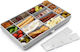 Melii Snackle Box Xl Пластмасово детско контейнерче за храна Сив