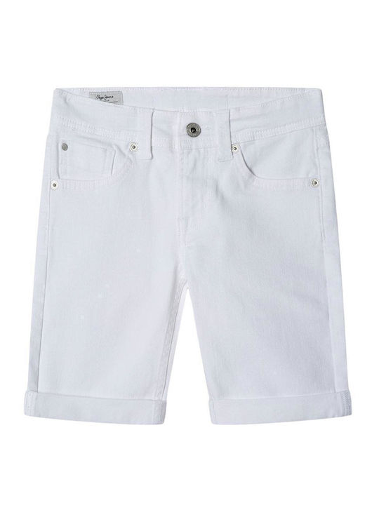 Kids' Shorts/Bermudas Denim White