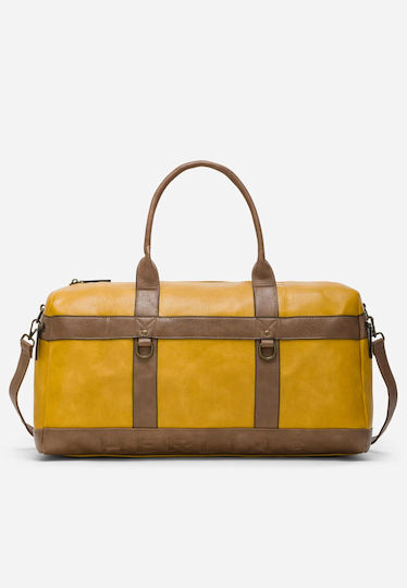 Herling Research Sack Voyage Yellow made of Artificial Leather