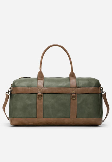 Herling Research Sack Voyage Green made of Artificial Leather