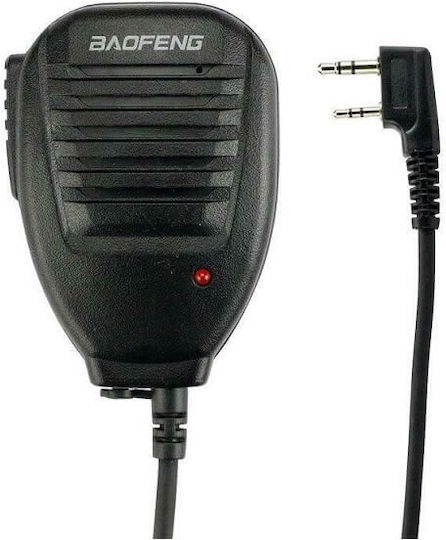 Baofeng Microfon de mână Radio Portabil UHF/VHF Compatibil cu BF-888S, UV-5R Plus, GT-3, UV-82L