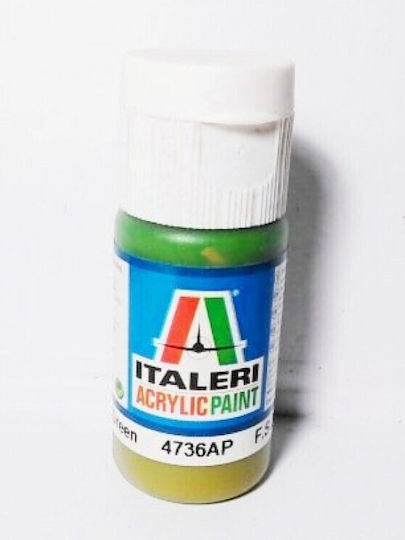 Italeri Χρώμα Μοντελισμού Interior Green 20ml