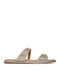 Jaida Women's Flat Sandals in Gold Color