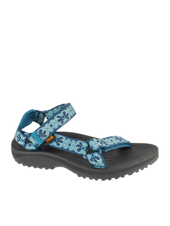 Teva Women's Flat Sandals Sporty Blue