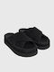 Women's Flat Sandals in Black Color