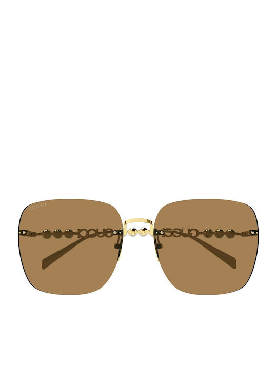 Gucci Feminini Ochelari de soare cu Auriu Cadru...