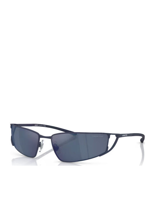 Arnette Junction Men's Sunglasses with Blue Metal Frame and Blue Mirror Lens
