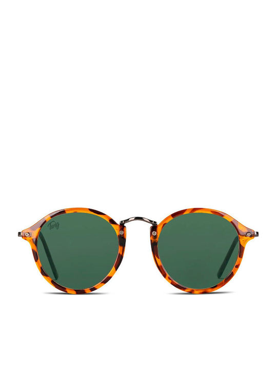 Twig Klimt Unisex Sunglasses with Brown Tartaru...