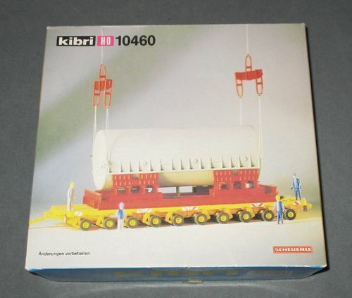 Kibri Model Figure Weight Spreading Trailer Load Ho 1:87 10460