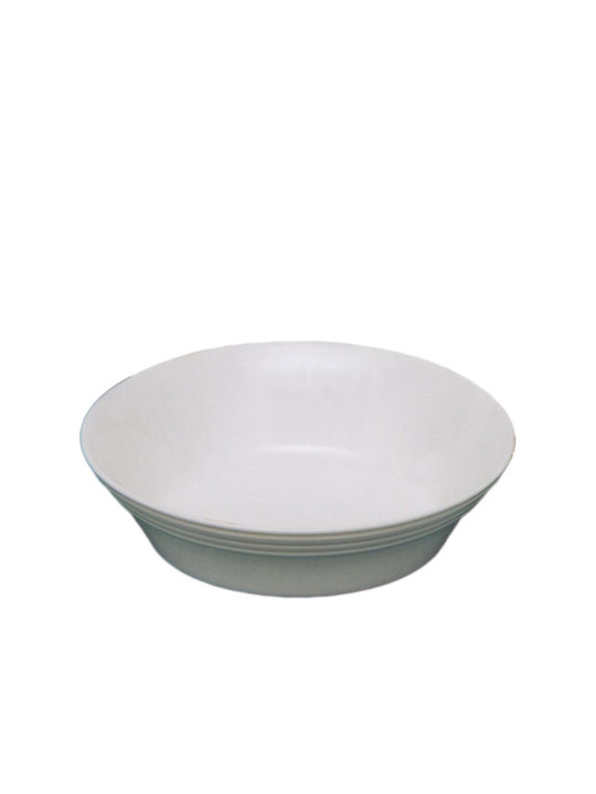 Galifas Porcelain Salad Bowl White