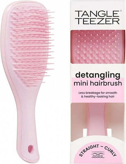 Tangle Teezer The Mini Ultimate Βούρτσα Μαλλιών Ροζ