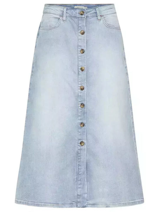 Φούστα Light Blue Washed