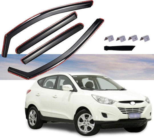 Satz Windabweiser Auto Vorne und Hinten für Hyundai iX35 / Tucson 4Stück
