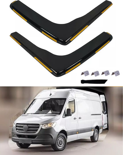 Satz Windabweiser Vordere für Mercedes-Benz Sprinter 2018+ 2Stück