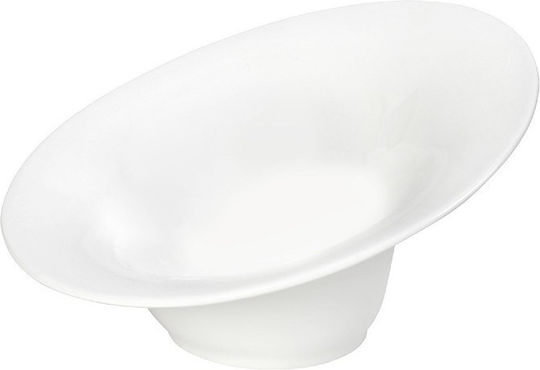 Espiel Wavy Салатна купа от Порцелан Бял 17.5x15.8x9см 4бр