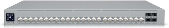 Ubiquiti UniFi Pro 24 POE Managed L3 PoE+ Switch with 24 Gigabit (1Gbps) Ethernet Ports and 2 SFP Ports