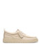 Men's Leather Moccasins Beige