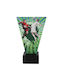 Triumph Glass Soccer Trophy