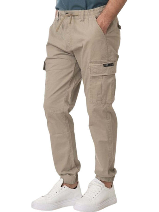 Rebase Pantaloni Elastic Beige