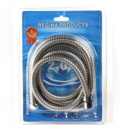 Furtun de duș Regina Cromat 1/2" 2m Blister 04207