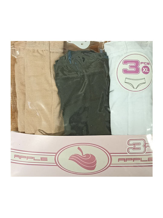 Apple Boxer Βαμβακερά Γυναικεία Boxer 3Pack