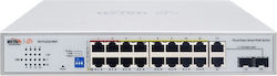 Wi-Tek WI-PCES218GF Unmanaged L2 PoE++ Switch μ...