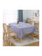Покривка за маса Устойчив на петна White/blue 140x180бр