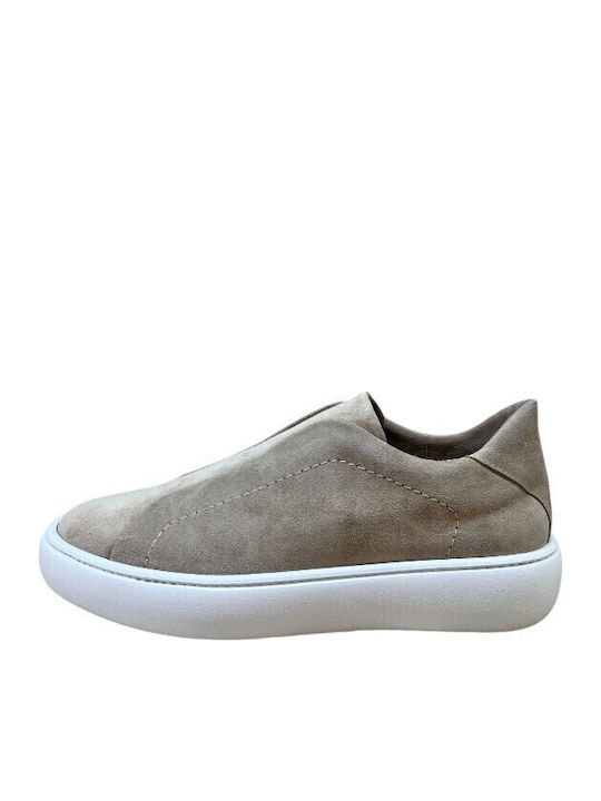 Makris Ανδρικά Sneakers Μπεζ