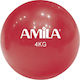 AMILA Ball Tonen 4kg in Rot Farbe