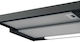 Elica Elite 14 Plus BL/A/60 Sliding Vent Hood 49.8cm Black