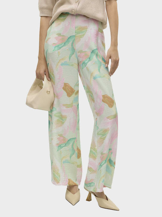 Josie Damen Hoch tailliert Stoff Hose MULTI
