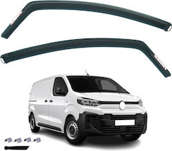 Σετ Ανεμοθραύστες Μπροστινοί για Peugeot Expert / Traveller Opel Vivaro / Zafira Life Fiat Scudo / Ulysse Toyota Proace Citroen Jumpy 2016+ 2τμχ VETRBR0006