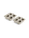 Nuuroo Anan Silicone Bakeware for Cupcakes Muffins from Silicone 2 Pieces