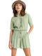 Real Tomorrow Women's One-piece Shorts Basil
