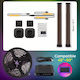 Color Real-time Sync Led Light Strip Plug Play Installation Compatible Hdmi Devices 40-50 Inch Tv Eu
