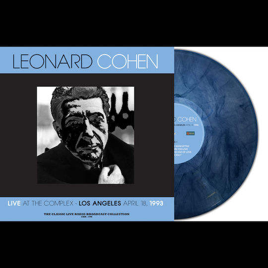 Leonard Cohen Live At Complex 1993 Blue Marble 1 Vinyl