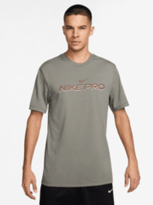 Nike Dri-FIT Athletic Short Sleeve T-shirt Khaki