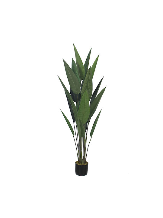 Plantă Artificială în Ghiveci Pasărea Paradisului Green 160cm InTheBox